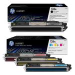 I Set of HP Original Laser Toners (HP 126A)